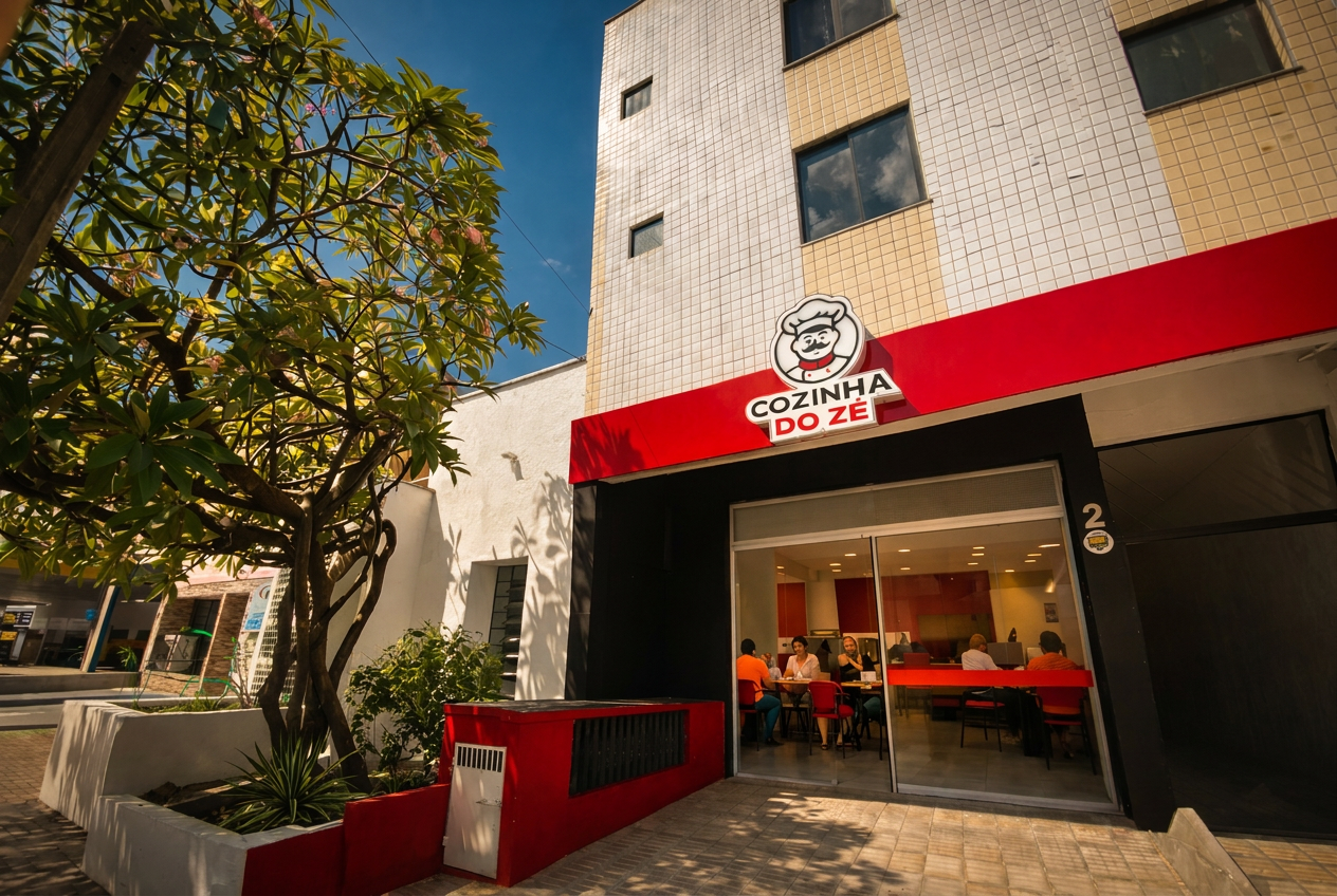 Fachada da Cozinha do Zé em Fortaleza